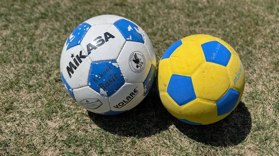 筆者の使っているサッカーボール